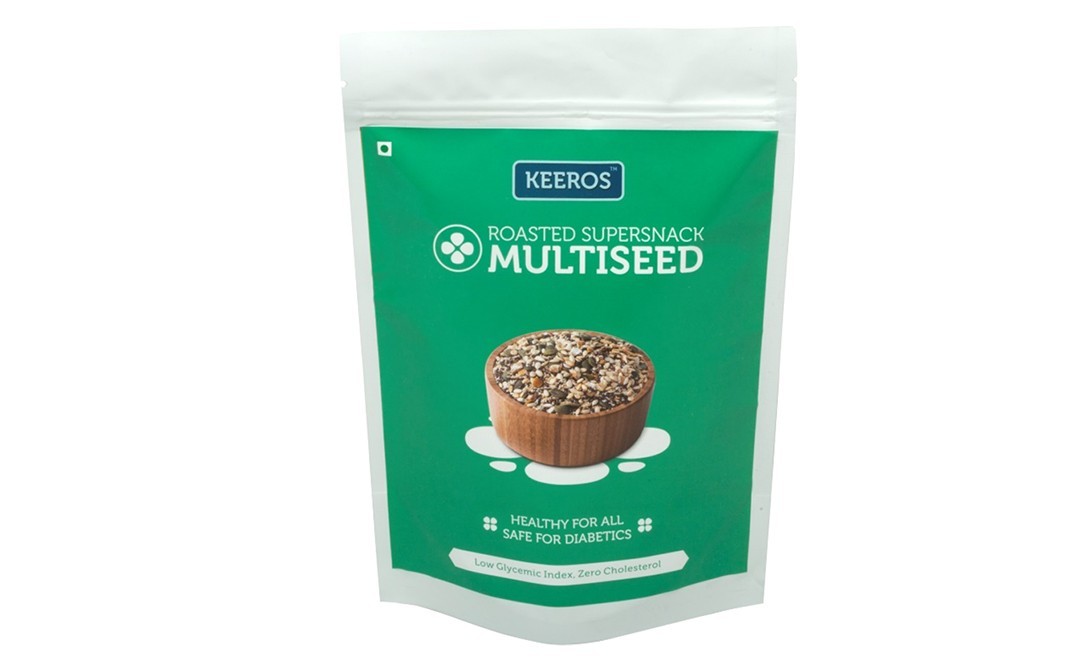 Keeros Roasted Super Snack Multiseed    Pack  400 grams